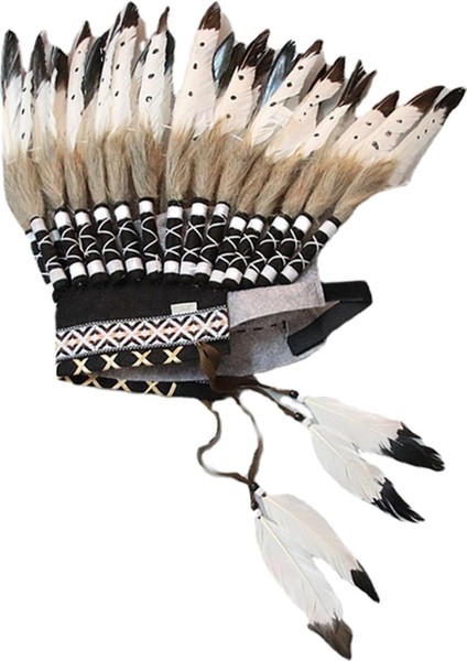 Şızılderili Ş Tüy Başlık Kostüm Dekoratif Kadın (Yurt Dışından) fiyatları