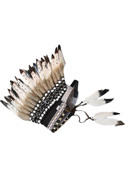 Şızılderili Ş Tüy Başlık Kostüm Dekoratif Kadın (Yurt Dışından) modelleri