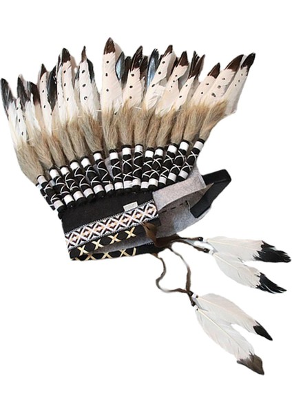 Şızılderili Ş Tüy Başlık Kostüm Dekoratif Kadın (Yurt Dışından) indirimleri