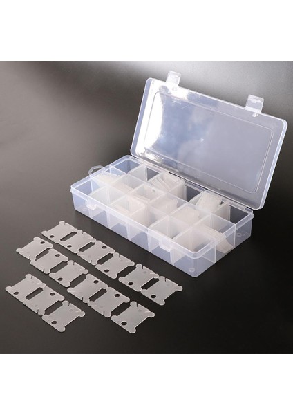 18 Bölme Nakış Ipi Organizatör 120 Sarma Ipi Bobinler (Yurt Dışından) modelleri