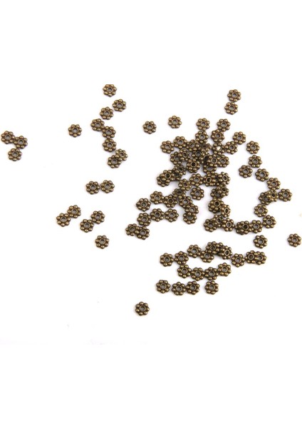 100 Vintage Takı Yapımı Çiçek Dıy Dağınık Metal 4mm (Yurt Dışından) indirimleri