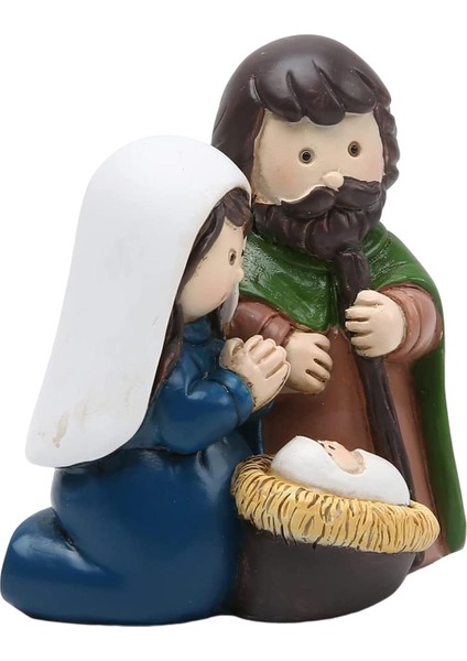 Aile Heykelcik Ev I Dekorasyon Noel Katolik Joseph Işil (Yurt Dışından)