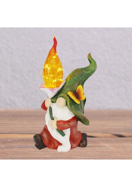 Gnome Heykeli-Reçine Gnome Heykelcik Reçine Heykel Masaüstü Heykelcik Dekorasyon Gnome Avlu Mobilyaları (Yurt Dışından) fiyatları