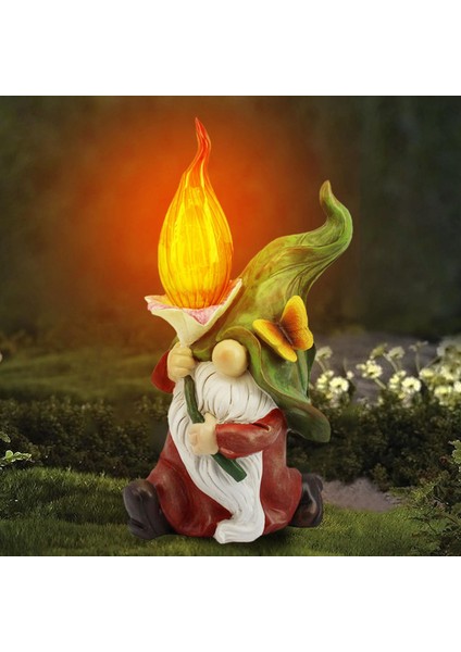 Gnome Heykeli-Reçine Gnome Heykelcik Reçine Heykel Masaüstü Heykelcik Dekorasyon Gnome Avlu Mobilyaları (Yurt Dışından) indirimleri