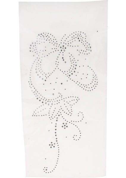 Çiçek Rhinestones Transfer Tasarımı Giysi Dekoru (Yurt Dışından)
