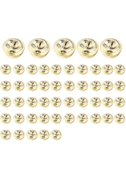 50X Noel Çanları Dıy Zanaat Çanları Takı Yapımı Çanları Çelenk Altı (Yurt Dışından)
