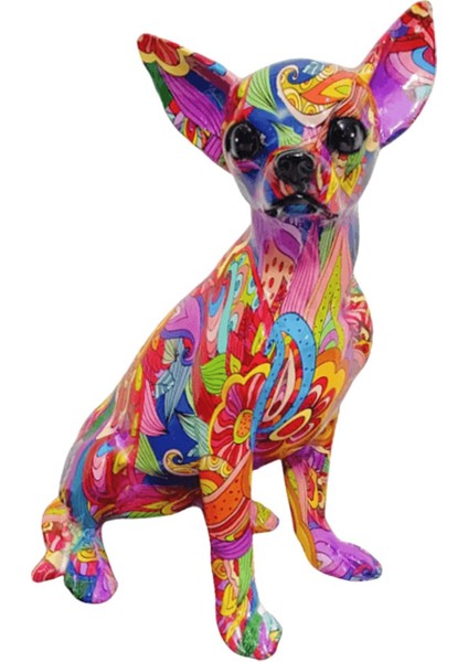 Oturma Odası Odası B Için Graffiti Chihuahua Heykeli Süsleme El I (Yurt Dışından) fiyatları