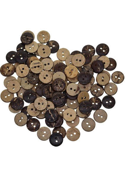 Çok 200 12.5mm Ahşap Ş Düğmeleri 2 Kart Yapımı Dıy El Sanatları Dekor (Yurt Dışından) fiyatları