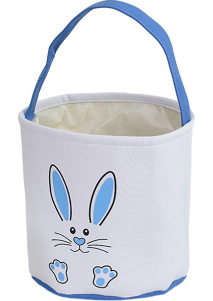 Paskalya Çantası 9x9.4inç Parti Ş Dekorasyon Dayanıklı Mavi (Yurt Dışından)