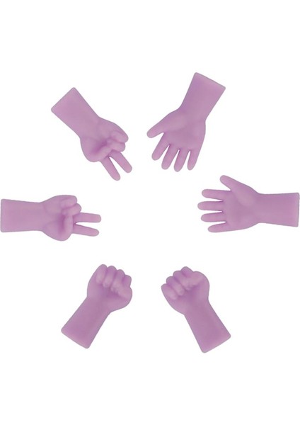 6 Adet Örgü Örtüsü Tıpaları "rock-Scissor-Kağıt '' (Yurt Dışından) fırsatları