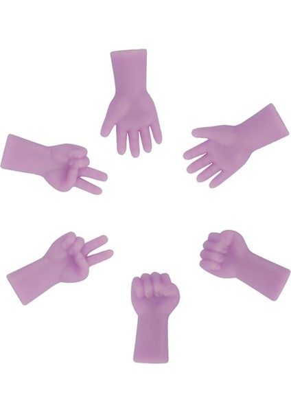 6 Adet Örgü Örtüsü Tıpaları "rock-Scissor-Kağıt '' (Yurt Dışından) indirimleri