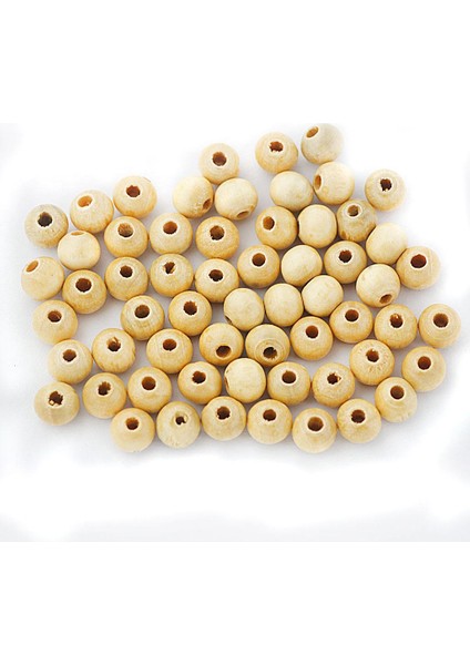 Dıy Takı Yapımı Için Ahşap Ş , 100 8mm 2.5mm Çok (Yurt Dışından)