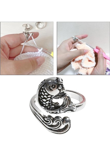 3 Ayarlanabilir Örgü Döngü Yüksük I Koi Balıkları (Yurt Dışından) modelleri