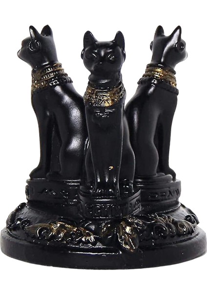 Eski Kedi Heykeli Heykelcik Topu Ekran Raf Dekor Doğum Günü Hediyesi (Yurt Dışından)