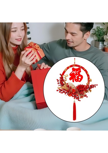 Çin Yılı Çelenk Ön Kapı Çelengi 2024 I Sundurma Çelengi A (Yurt Dışından)