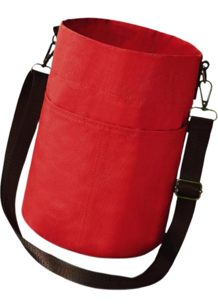 I Depolama Ör Çanta Taşıma Çantası Örgü Çanta Tığ Işi Baş Hediye Kırmızı (Yurt Dışından) modelleri