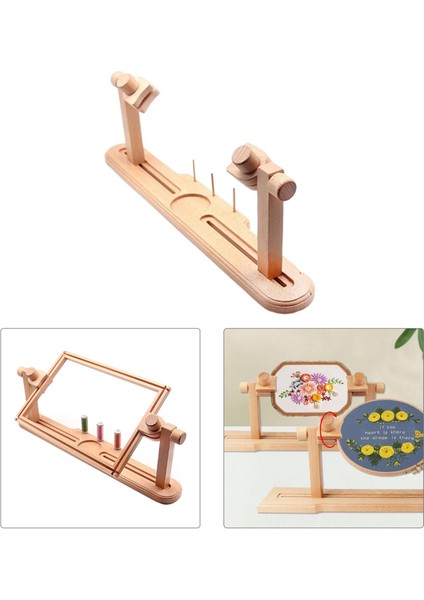 Nakış Çember Standı Goblen Derece Dönen Çerçeve Standı Dıy (Yurt Dışından) indirimleri