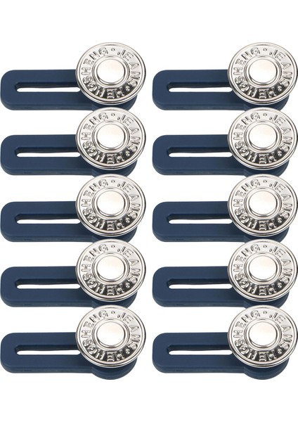 10 Jean Genişletici Düğ Ayarlanabilir Geri Çekilebilir Bel Düğmesi Genişletici Mektup (Yurt Dışından) fiyatları