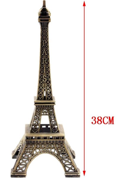 Dekorasyon Metal Paris Heykeli Heykelcik Heykeli Hediye 8-14 Inç L (Yurt Dışından) fırsatları