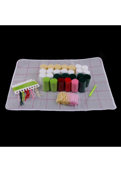 Ik Minder Halı Yapımı Için Çiçek Mandalı Komple Kit (Yurt Dışından) indirimleri