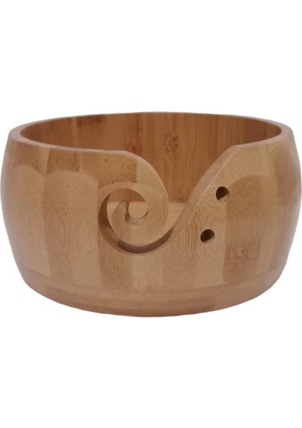 Örgü Ipliği Dia 17.5cm Için Kapaklı Ahşap I Kase Depolama (Yurt Dışından) fiyatları