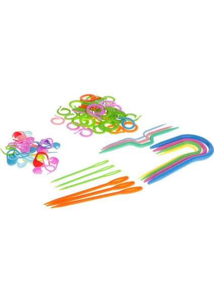 73 Tığ Kancaları Işaretleyici Örgü Ilıflı (Yurt Dışından)