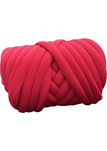 1000G Tıknaz Iplik Kol Örgü Ipliği Jumbo Boru Şeklindeki Iplik Eşarp Kazakları Için Hacimli Iplik Kırmızı (Yurt Dışından) fiyatları