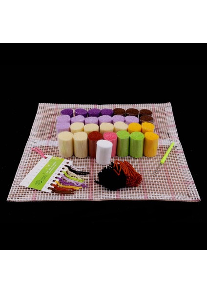 Mandal Setleri Çocuklar Şkinler Için Talimatlı Tığ Iş Iğne Işi El Sanatları (Yurt Dışından) indirimleri