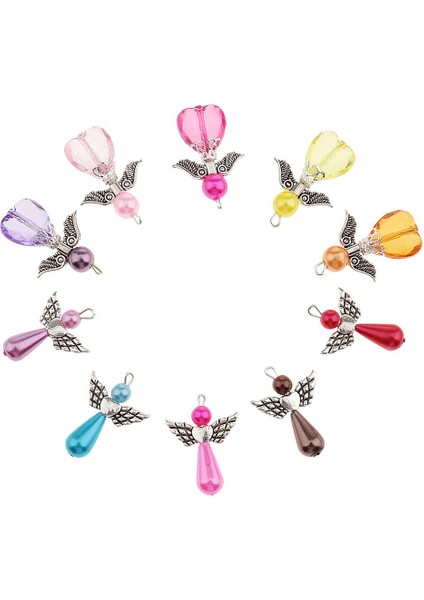 4x 10 Kar Charms Kolye Dıy Takı Bulguları (Yurt Dışından) fiyatları