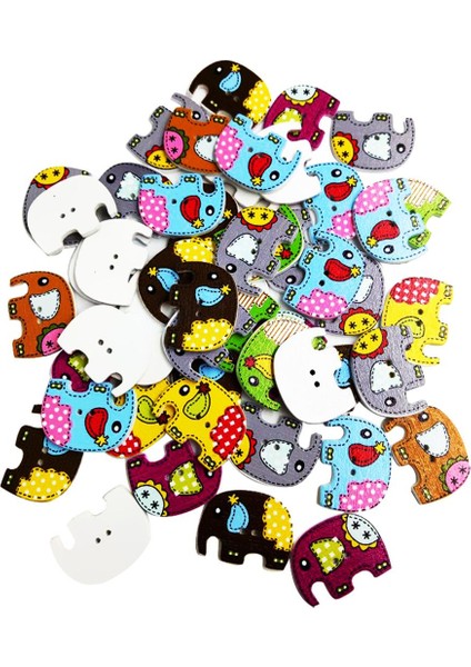 50 Fil Şekli Delikli Düğ Süslemeler (Yurt Dışından) fiyatları