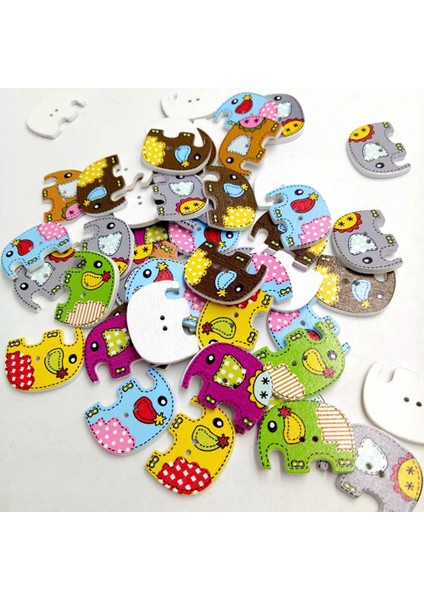 50 Fil Şekli Delikli Düğ Süslemeler (Yurt Dışından) modelleri