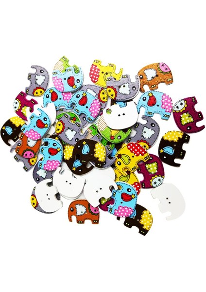 50 Fil Şekli Delikli Düğ Süslemeler (Yurt Dışından) indirimleri