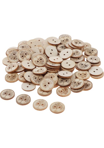 Ahşap Düğmeler Dikiş Işçiliği Için Moda Delikli Düğmeler (Yurt Dışından) indirimleri