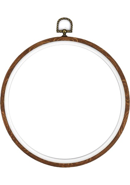 El Nakış Çember Çapraz Ş Çerçeve Yuvarlak Dıy Zanaat 21.8 cm (Yurt Dışından) fırsatları
