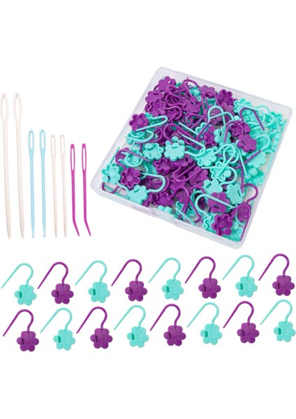 108PCS Tığ Işi Ş Işaretleri Tığ Işi Pimleri Şık 8pc Tığ Işi Ekleri Için Örgü (Yurt Dışından) fiyatları