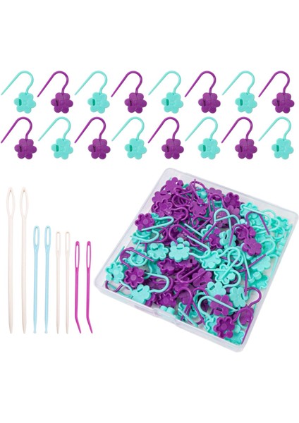 108PCS Tığ Işi Ş Işaretleri Tığ Işi Pimleri Şık 8pc Tığ Işi Ekleri Için Örgü (Yurt Dışından) indirimleri