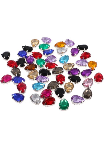 50 Akrilik Şı Flatback Rhinestones Dıy Düğ (Yurt Dışından) fiyatları