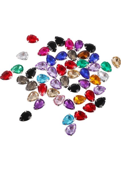 50 Akrilik Şı Flatback Rhinestones Dıy Düğ (Yurt Dışından) fırsatları