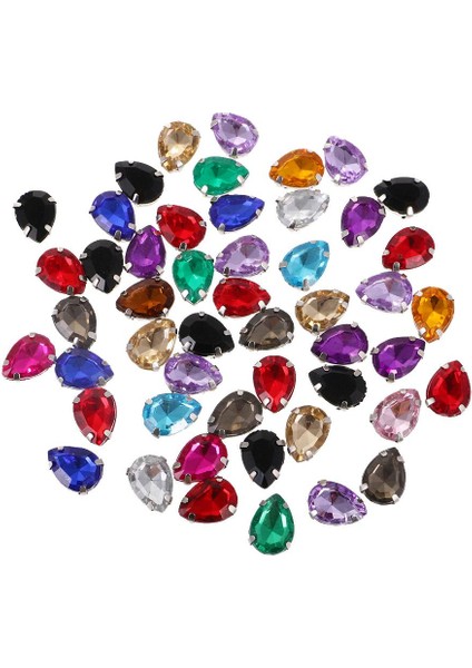 50 Akrilik Şı Flatback Rhinestones Dıy Düğ (Yurt Dışından) indirimleri