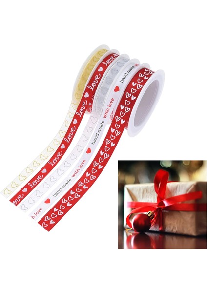 Kurdeleler Sevgililer Günü Hediye Paketleme Kurdelesi Dıy El Sanatları Saç 5 (Yurt Dışından) modelleri