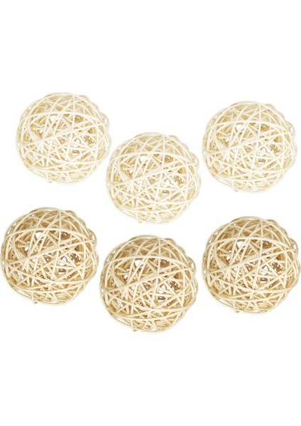 6 6 cm Rattan Hasır Ğraf Dekorları, Ev Kaseleri Doğ (Yurt Dışından)