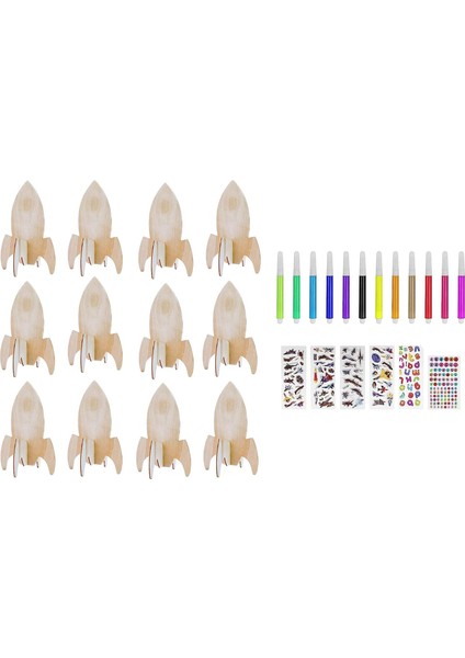 Ahşap Şekiller Art Craft Cadılar I I Için Bitmemiş Ahşap Kesikler 12 Aksesuarlar (Yurt Dışından) fırsatları