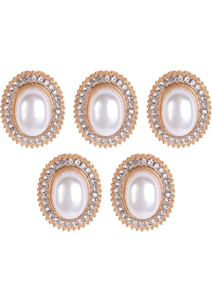 Dıy El Sanatları C Için 5 Rhinestone Düğ Bezemeler Flatback (Yurt Dışından) fiyatları