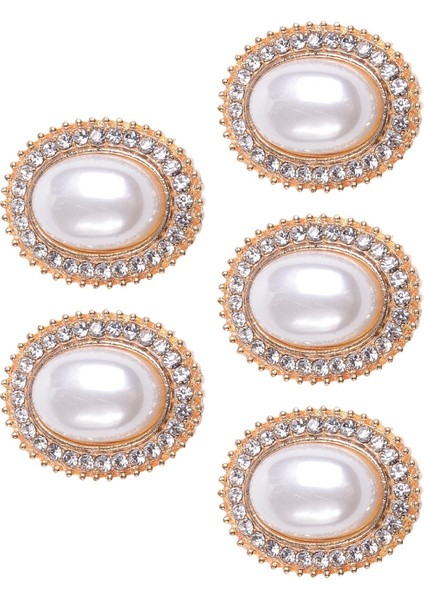 Dıy El Sanatları C Için 5 Rhinestone Düğ Bezemeler Flatback (Yurt Dışından) modelleri