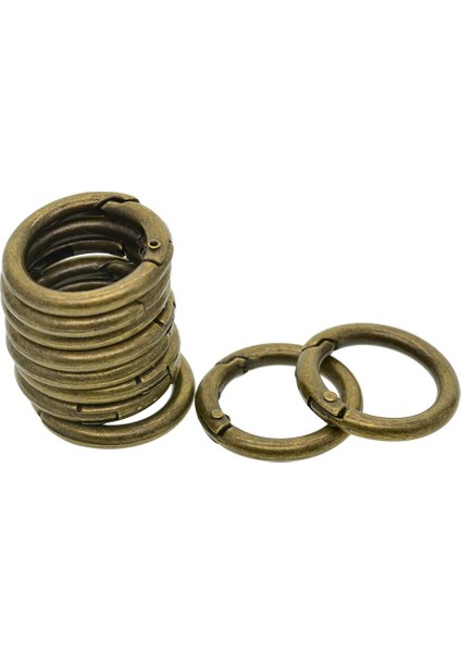 10 28MM Yaylı Karabina Anahtarlık (Yurt Dışından)