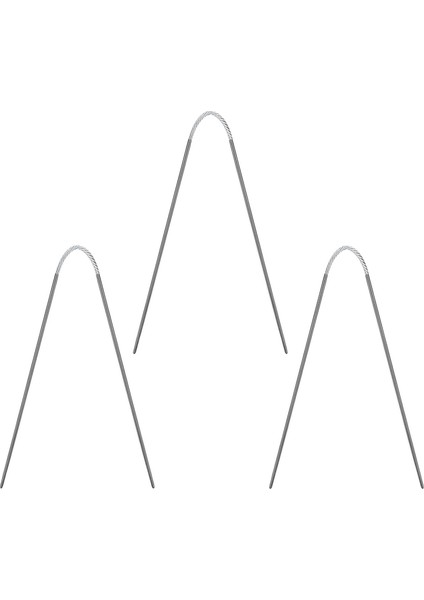 3x Dairesel Kablo Örgü Set Scarf Sweater Için Profesyonel El Sanatları 3.5 mm (Yurt Dışından) fırsatları