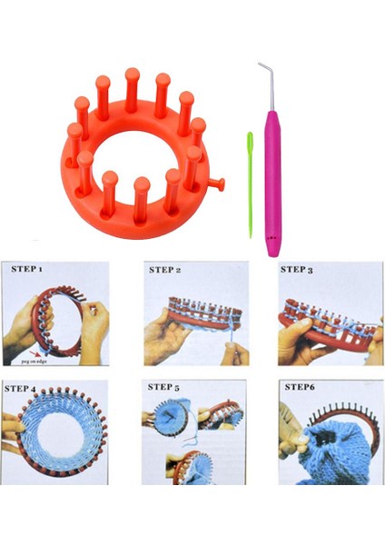 Dayanıklı El Sanatları Ş Atkı Çorap Dıy Yapımı Için Tezgah Hediyesi (Yurt Dışından) indirimleri