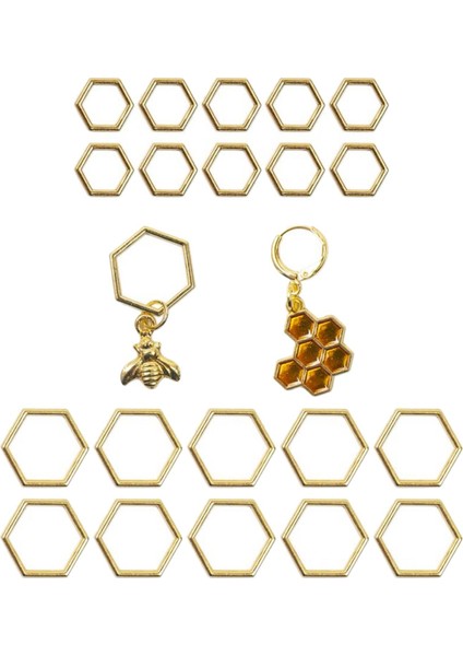 22 Parça Örgü Tığ Işaretleyici El Sanatları Çinko Alaşımı (Yurt Dışından) fiyatları