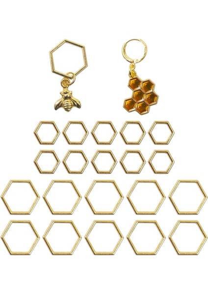 22 Parça Örgü Tığ Işaretleyici El Sanatları Çinko Alaşımı (Yurt Dışından) indirimleri