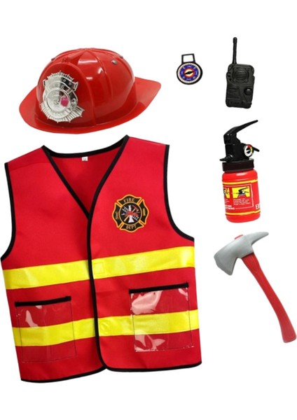 Çocuklar Için Itfaiyeci Ği Itfaiyeci Kostümü Çocuklar Çocuk Kı 6 (Yurt Dışından) indirimleri